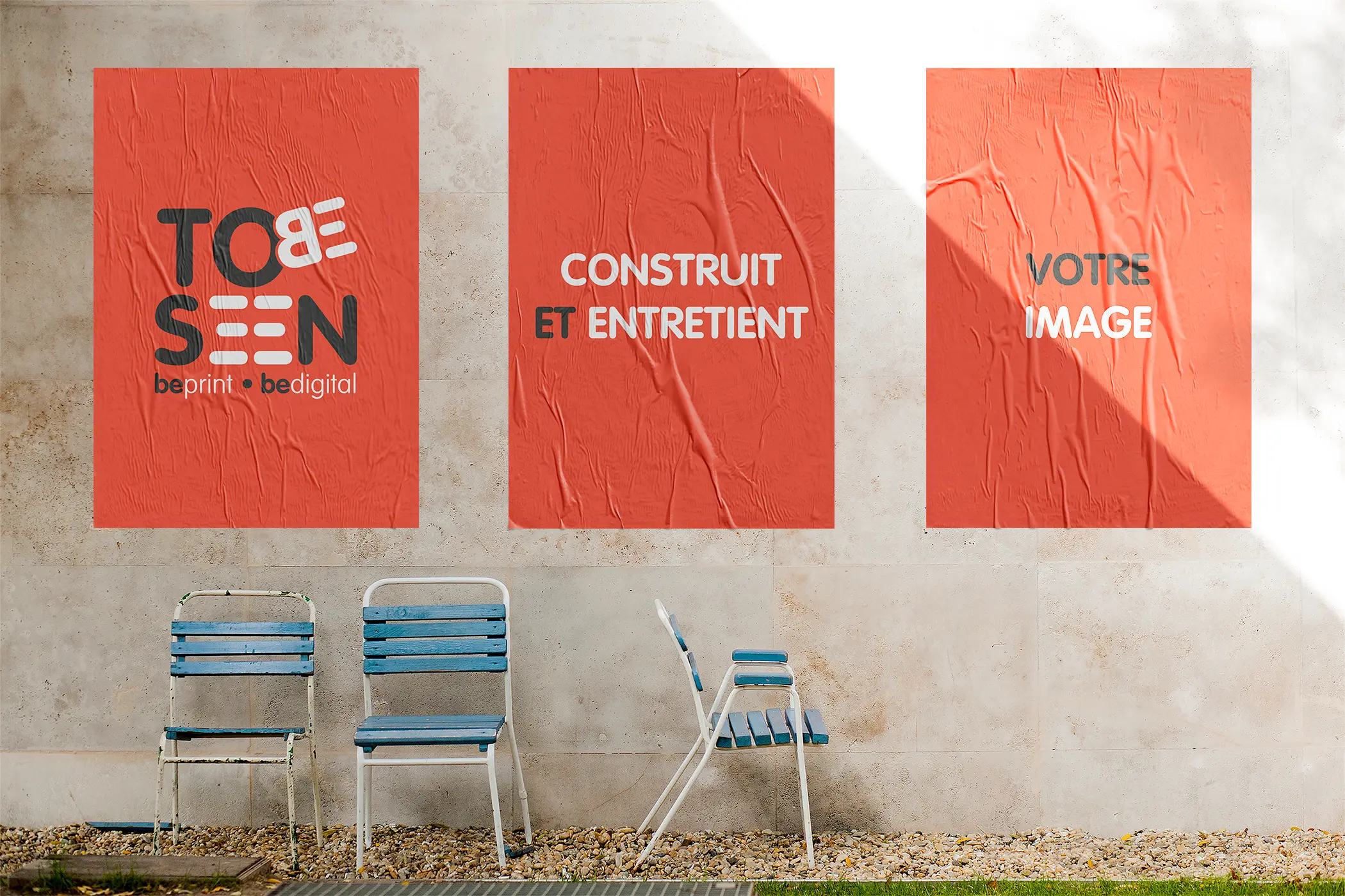 TO BE SEEN Création d'affiche